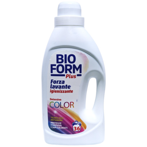 Рідкий засіб для прання кольорових речей Bioform Igienizzante Color, 1625 мл (36 прань)